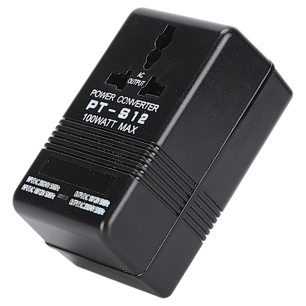 Spänningsomvandlare AC 100v-120v till 220v-240v Steg Upp Buck Strömförsörjningsadapter Transformator 100w db