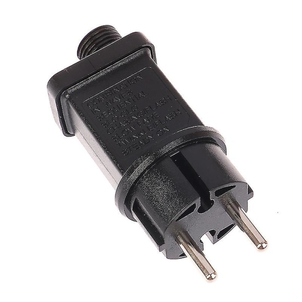 Ac 220v til 31vdc 6w 8 Funksjonell Selv Led Lampe Driver Eu Plugg Bryter Adapter [DB]