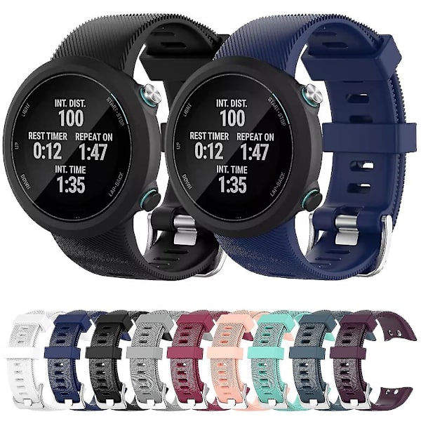 Silikonerem til Garmin Swim 2 til Garmin Swim 2 [DB] Cyan