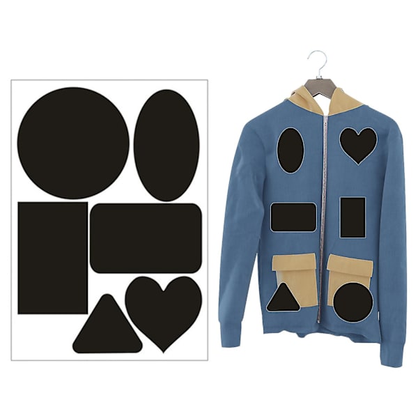 Down For Jacket Patch Selvklebende Reparasjonslapper Vanntette Vaskbare {DB}