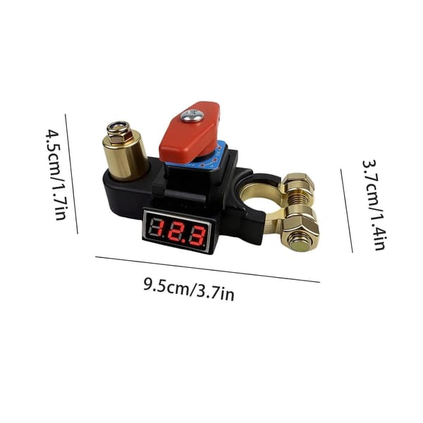Bilbatteribryterkontroller, universell ren kobber 12-24V strømbryter - batterikontrollbryter (DB)