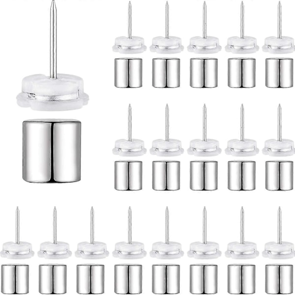 PIAO Magneettiset Pushpin Magnetacks Magneetit Tapit Posterit ja Valokuvien Ripustus Seinille Ilmoitustauluille (20) [DB] 20