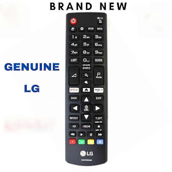 Aito alkuperäinen TV-kaukosäädin LG 55uk6750pld db -televisioille