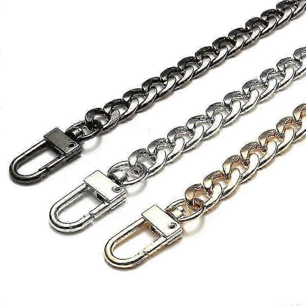 Guld Bælterem til Håndtasker, Reservedele & Dekorativt Hardware Tilbehør [DB] Black 80cm