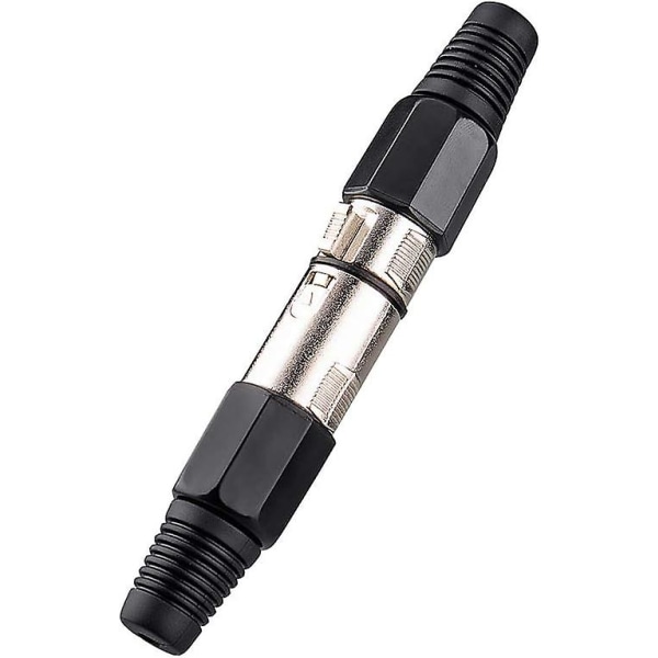 4-pack XLR-hane och -hona kanonhuvuden för DMX-signalkabel eller kabelanslutning för trådbunden mikrofon