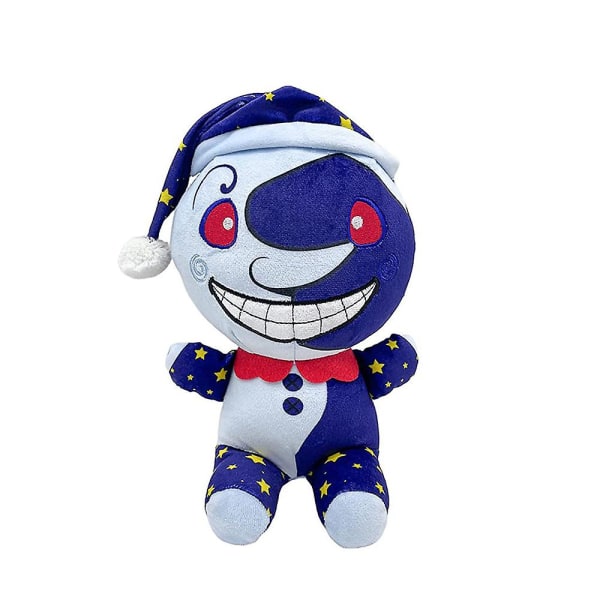 Fnaf Sundrop Moondrop Klovn Figur Plys Legetøj Sol Måne Dukke Fans Gaver Hjem Indretning [DB] B