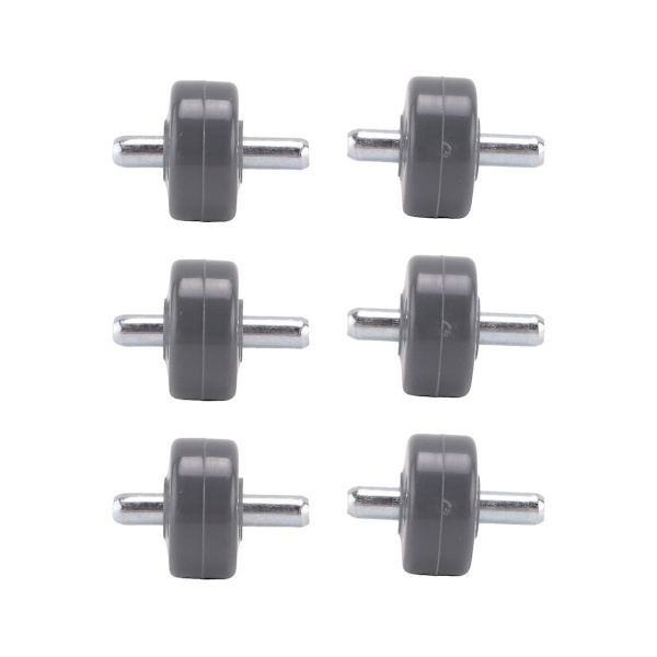 6 kpl Etupyöriä Imurille NV350 NV351 NV352 NV355 NV356E NV500 NV501 NV502 ja Muille [DB] Gray