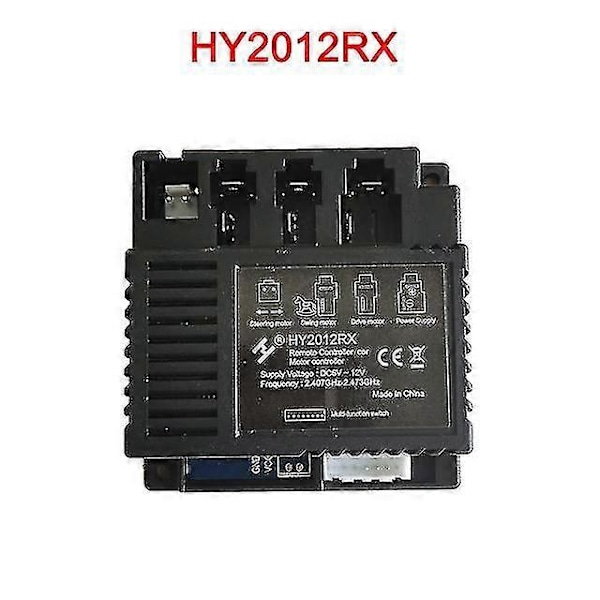Jr-rx-12v Elektrisk Bil for Barn med Bluetooth Fjernkontrollmottaker, Jevn Startkontroll Jr1958rx Og Jr1858rx/jr1738rx db HY2012RX