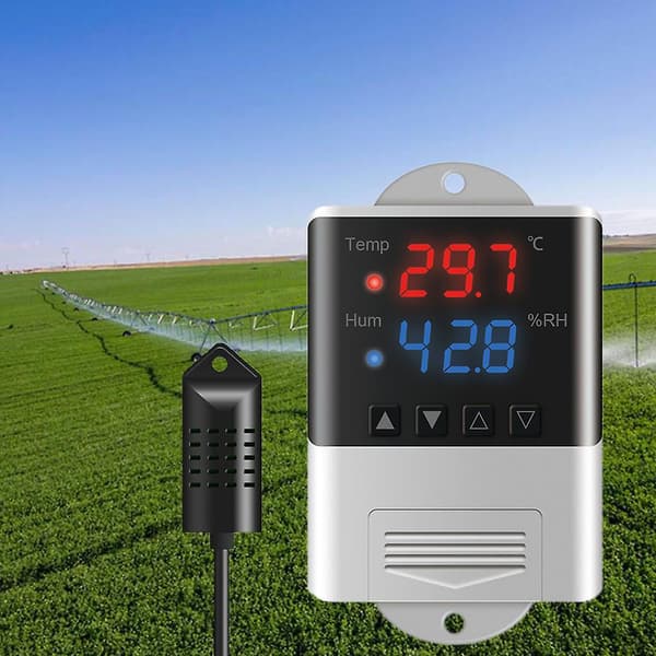 Profesjonelt Termometer Hygrometer 20~60C/0~100%RH Temperatur & Luftfuktighet [db]