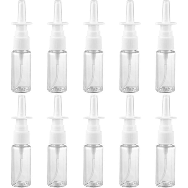 5 ml nässprayflaska näspumpspray påfyllningsbar reseformat (5 ml, 20 st) (a-1b) DB 20ML