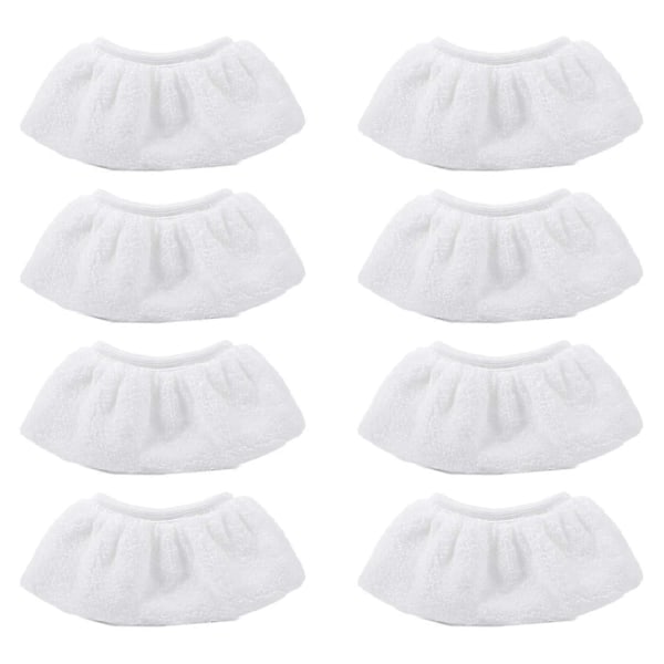 8-pack Mikrofiberduk Skydd Set För Kärcher Ångtvätt Easyfix Sc2 Sc3 Sc4 Sc5 Handmunstycke Tillbehör [Db]