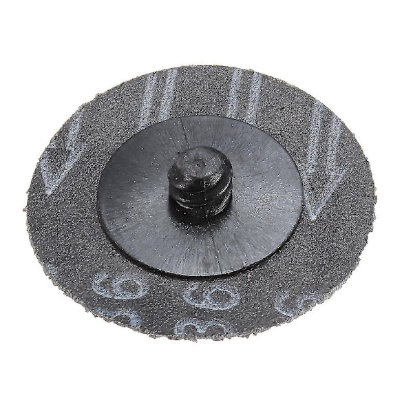 50 stk. 36 Grit 2' Roll Lock Sandpapir Slibeskiver Type R Roloc Sander Slibemiddel db