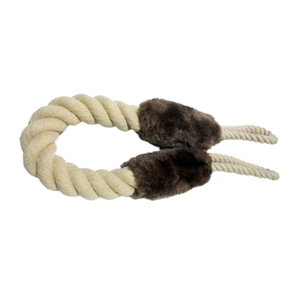 Dørhåndtak Trekktau Anti-Klype Stropper Stopper Multifunksjonell Hund Fingerbeskytter Dørtau for Soverom Stue db brown 60cm