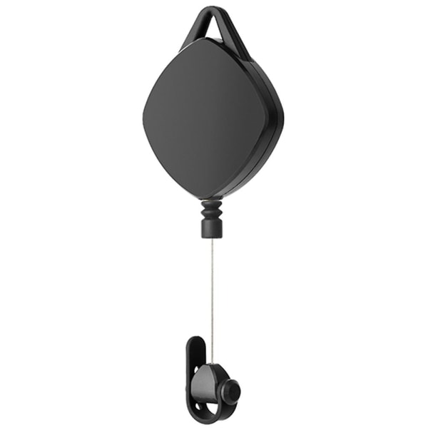 3 kpl VR-kypärän kaapelinkoukku, automaattinen kutistuva kaapelikelalaatikko / Vive Pro / Flaws -kaapelien hallintaan [DB] Black  white