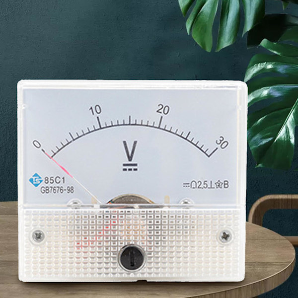 85c1 Analog DC Flush Mount Instrument Analog Panel Voltmeter