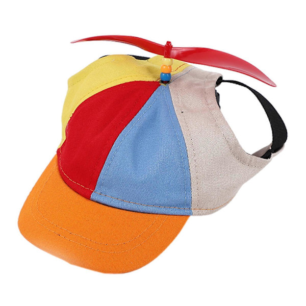 Lemmikkieläinten Hattu Värikäs Lemmikkieläinten Potkurikorkki Ihastuttava Auringonsuojainen Hengittävä Koiran Baseball-Hattu Kesä Ulkoiluun { DB} Orange M