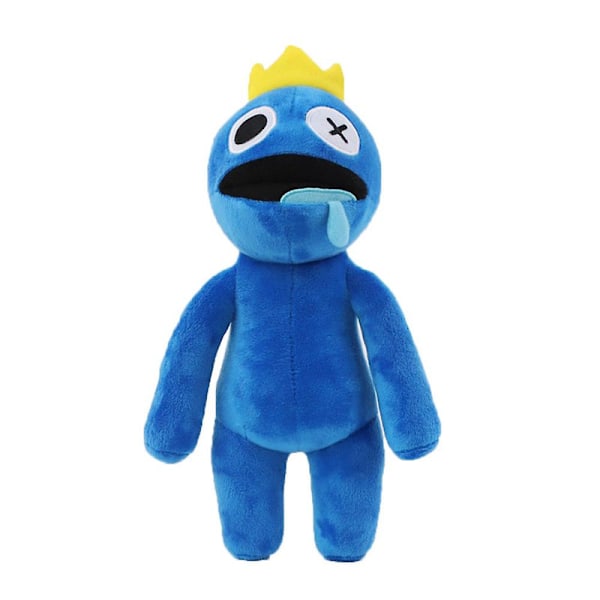 30cm Rainbow Friends Plyschleksak Cartoon Game Karaktär Dock [DB] Blue 1pc