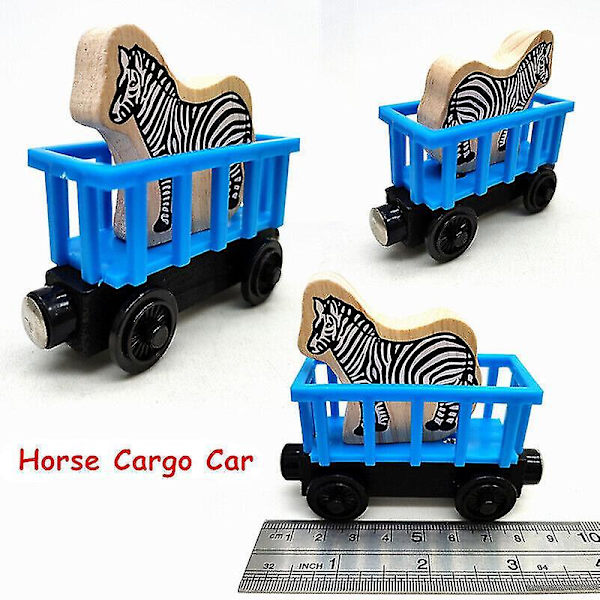 Thomas og hans venner tog tankmotor træ jernbane magnet samle gave legetøj køb 1 få 1 gratis Db Horse Cargo Car