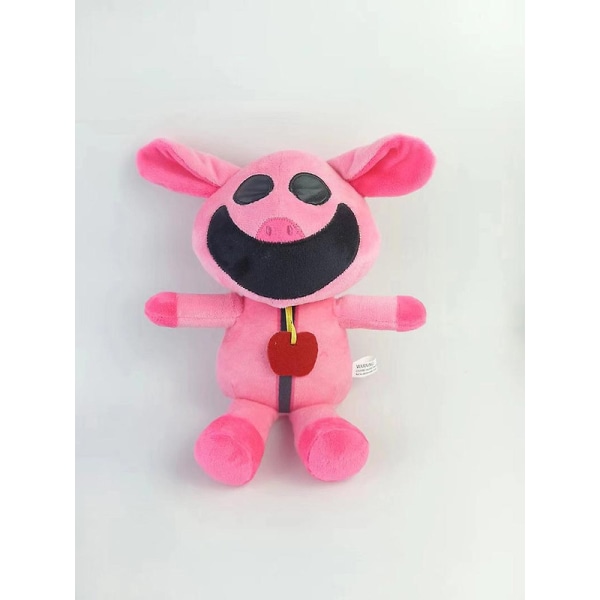 12\" Smilende Critters Plysdyr Stoppet Dyr Pude Dukke Legetøj [DB] Pig