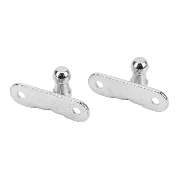 2 stk. Gassfjær Monteringsbrakett 10mm Kulebolt Metall Universal Multi-Passform for Motorrom Bagasjerom [DB]