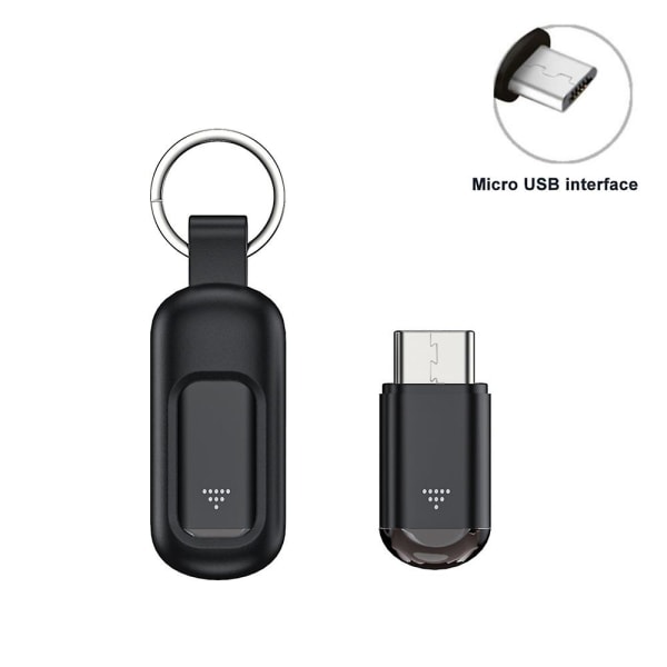 Universal fjärrkontroll adapter Micro Type C infraröd blaster telefon sändare [DB] Black Micro interface
