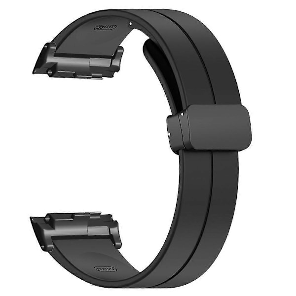 Huawei Watch D -rannekkeen korvaava pehmeä silikoninen ranneke magneettisella taitettavalla soljella [db] Multicolor Style E
