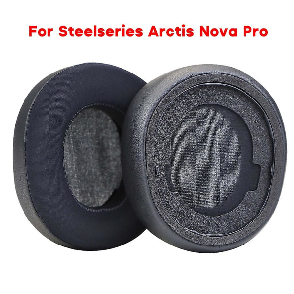 Andningsbara kylande öronkuddar för Arctis Nova Pro hörlurar öronkåpor öronmuffar {DB wireless with Buckle-net