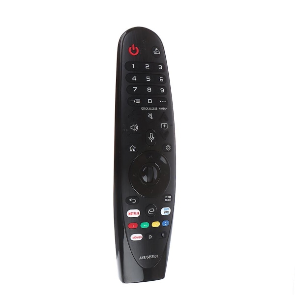 Akb75855501 Mr20ga Infraröd ersättningsfjärrkontroll passar för LG Smart Tv [DB] Black