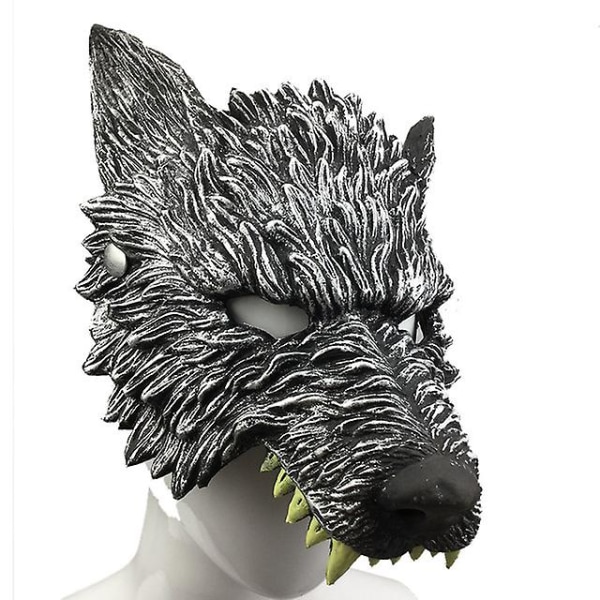 Carnival/Easter Cosplay Latex Wolf Mask Animal Style