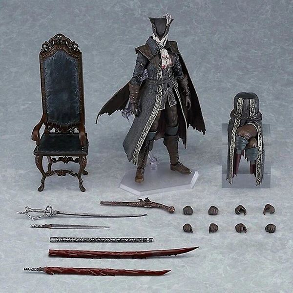 Anime Bloodborne Model Lady Maria Of The Astral Clocktower Actionfigur #536 DX Edition The Old Hunters Figurer Pvc Legetøj Gaver Db 536 No Box