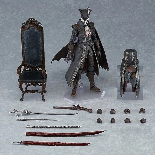 Anime Bloodborne Modell Lady Maria från Astral Clocktower Actionfigur #536 DX Edition The Old Hunters Figurer Pvc Leksaker Gåvor Db 367 With Box