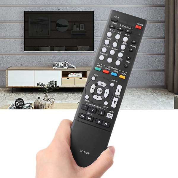 Kaukosäädin Denon Audio/video-vastaanottimelle Rc-1168 1169 1189 Avr1613 4310 Av [DB] Black