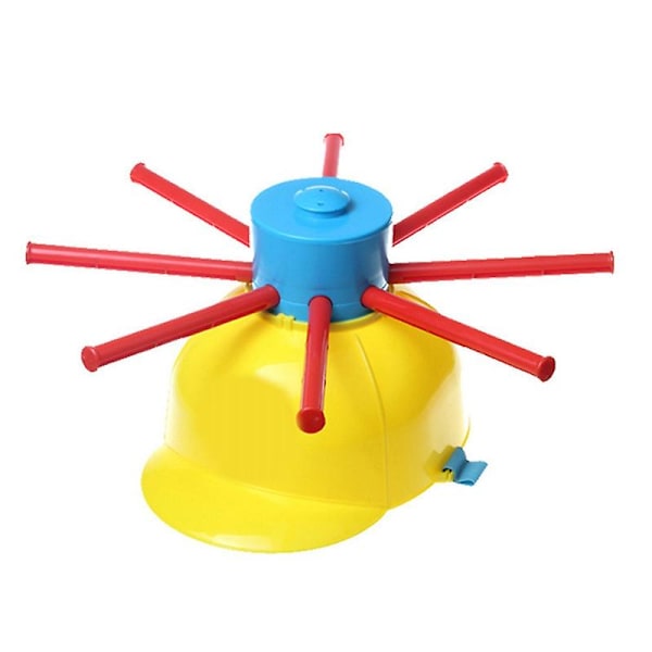 Våt Hode Utfordring Caps Spill i Vann Brettspill Party Game Straff Rekvisitter Hatt Spøk Leke Party Sp [Db] yellow