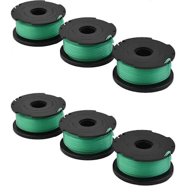 Trådspole erstatning for Black & Decker Gl7033 Gl8033 Gl9035 - 6 stk [db]