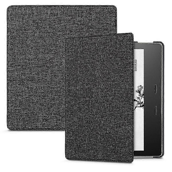 Til Kindle Oasis (9. / 10. Gen 2017/2019) Auto Wake/Sleep Beskyttelsesetui [DB] Black