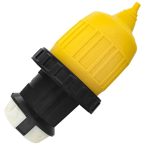 L5-30R-liitin kierrelukittavalla pistokkeella, virtajohdon suojakotelo ja rengas 30A 125V( 30AFDC +30ARCV ) [db] As shown