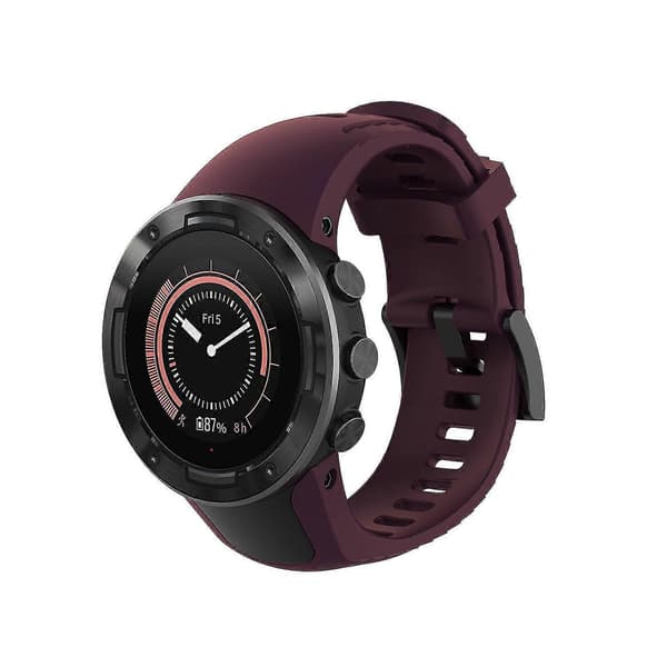 Udskiftnings blød silikone armbåndsrem til Suunto 5 [Db]