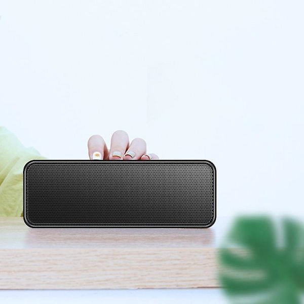Trådlös högtalarstöd Tf-kort Bluetooth-kompatibel 5.0 Abs-stöd Tf-kort Bluetooth-kompatibel högtalare för resor Jikaix Red