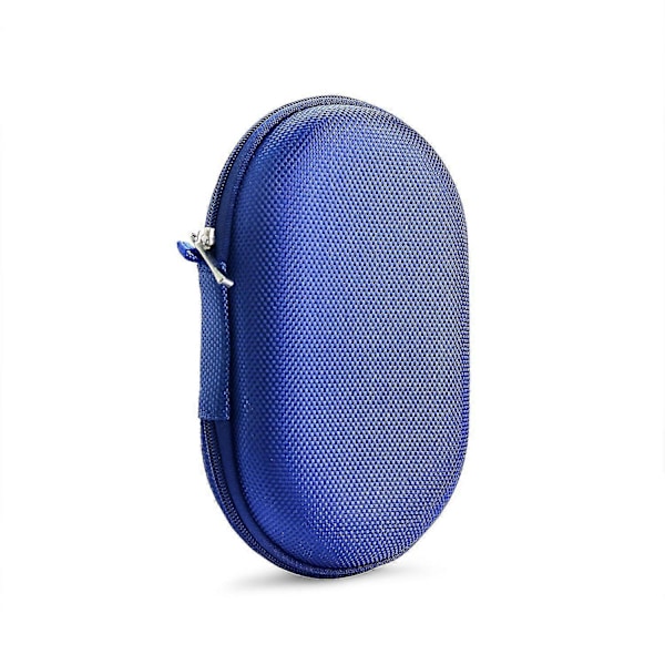 Kompatibel med B & O Beoplay P2 Bluetooth-högtalare Nylonväska Portabel Väska Förvaringsväska med Vandringsspänne [DB] blue