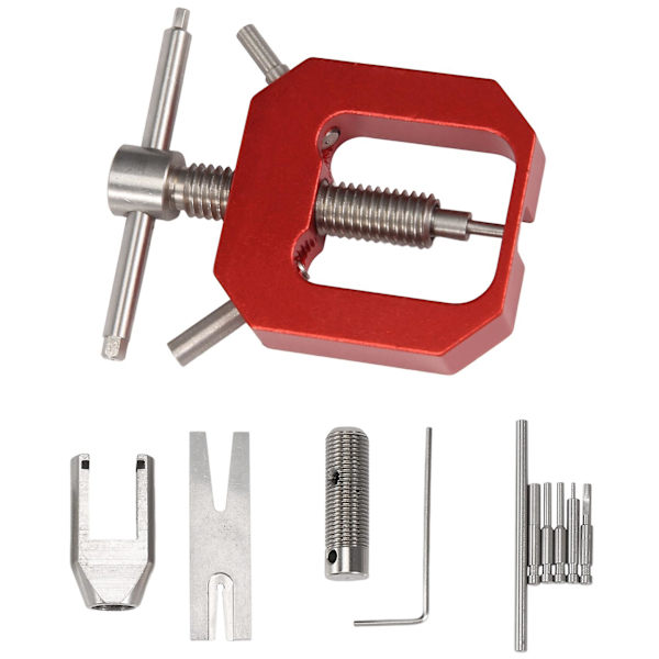 Motor Tandhjul Gear Puller Fjerner Værktøjer Sæt Rc Motor Gear Puller Værktøj Universal Motor Tandhjul Gear Pu [DB] RedSilver