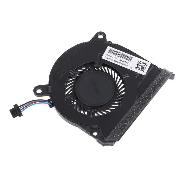 Notebook CPU Køleblæser til DC 5V 0.5A Radiator til HP 14-ce Serie Blæser L26367- [DB]