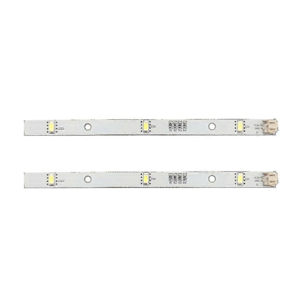 2x LED-strip til Rongsheng Hisense Logik køle-fryseskabe MDDZ-162A 1629348 [DB]
