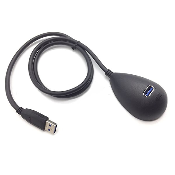 Usb 3.0 Hurtig Han Til Hun Forlænger Dock Station Docking Kabel Omkring 80cm [DB]