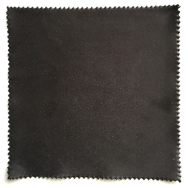 3x Microfiber Cleaning Cloth 20x19cm, Black Cleaning Cloths, Touchscreen, Smartphone Display, Glass