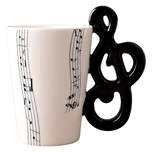 Musikerens kaffekopper - 10 kreative designs guitar krus elektrisk guitar Heartbea [DB] B