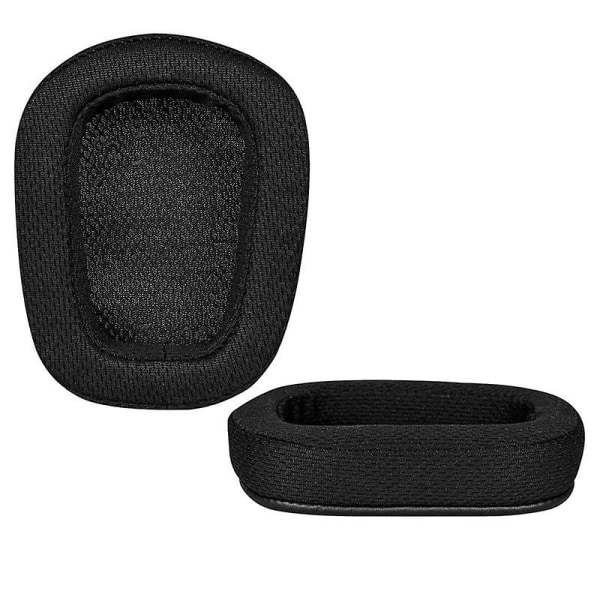 1 par skum ørepuder pude læder ørepuder til G935 G635 G533 G433 G231 trådløse gaming headset [DB] Black
