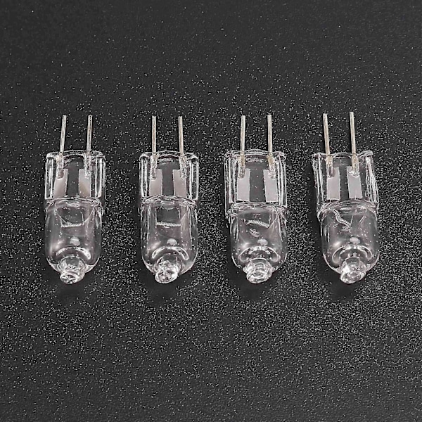10 X G4 Halogen Lys Lampe Belysning 10w Varm Hvit [db]