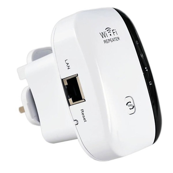 Mini Wifi Repeater Us Uk Eu Plug Range Extender Trådlös 300mbps Access Point 2. [DB] EU