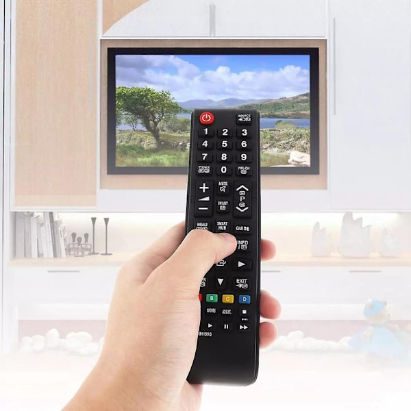 Bn59-01199g Trådlös TV-fjärrkontrollersättning för Bn5901199g / Bn59-01199g Smart TV {DB} Black