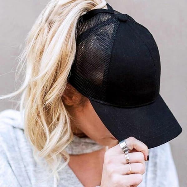 Alessio baseball-lippis, musta, yleiskoko [DB] black universal